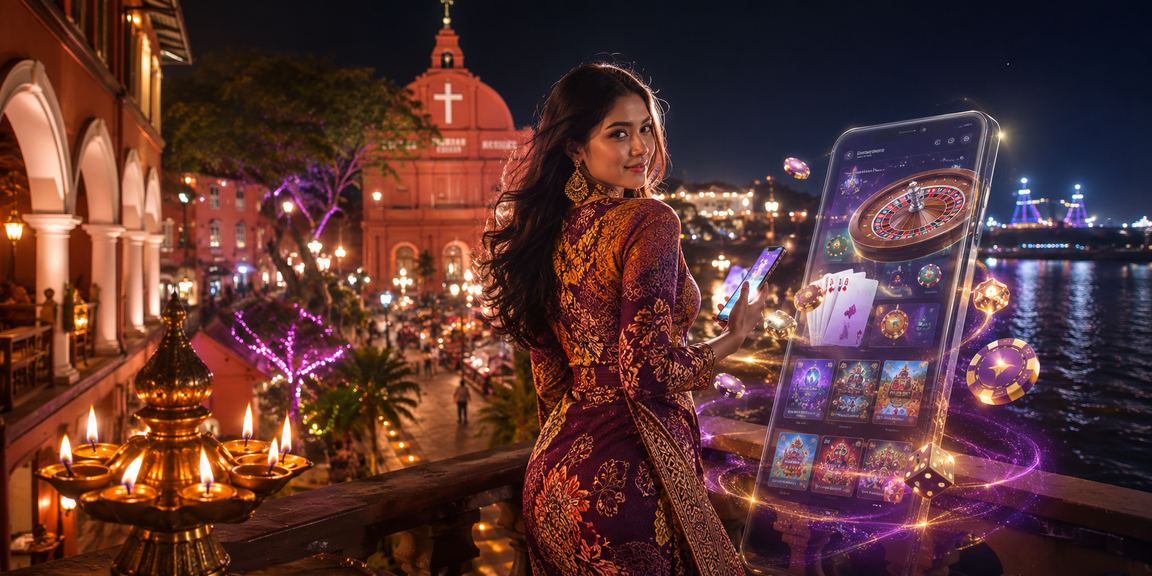 Suasana hiburan kasino bergaya batik di Melaka melalui platform 322