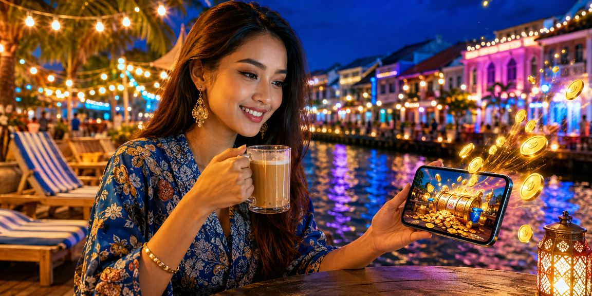 Antara muka kasino mudah alih 322 di Melaka